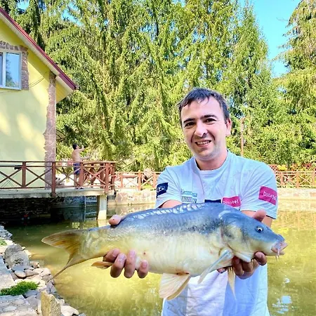 Котеджі Шаяниця З Озером, Водоспадом Біля Букового Лісу וילה *